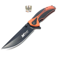 Load image into Gallery viewer, ORANGE ASSISTED OPENING DROP POINT LINERLOCK FOLDING EVERYDAY CARRY POCKET KNIFE