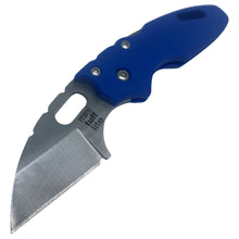 Load image into Gallery viewer, COLD STEEL  MINI TUFF LITE FOLDING KNIFE 2&quot; WHARNCLIFFE BLADE, BLUE GRIV-EX HAND