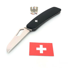 Load image into Gallery viewer, SWIZA  GARDEN FLORAL VERY SHARP KNIFE BLACK