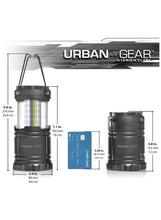 Load image into Gallery viewer, Portable Pop Up Indoor/Outdoor Camping Lantern + Waterproof Emergency Flashlight