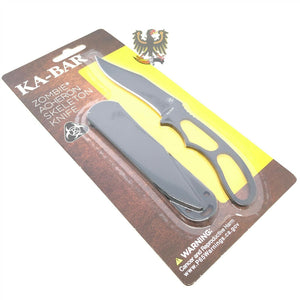 KA-BAR ZOMBIE ACHERON FIXED BLADE NECK KNIFE WITH HARD SHEATH WITH HARD SHEATH