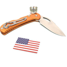 Load image into Gallery viewer, BUCK KNIVES MINI SPITFIRE LOCKBACK KNIFE ORANGE BSA LOCKBACK