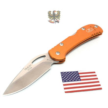 Load image into Gallery viewer, BUCK KNIVES MINI SPITFIRE LOCKBACK KNIFE ORANGE BSA LOCKBACK