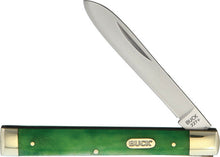Load image into Gallery viewer, BUCK DOCTOR GREEN BONE COLLECTABLE COOL KNIFE