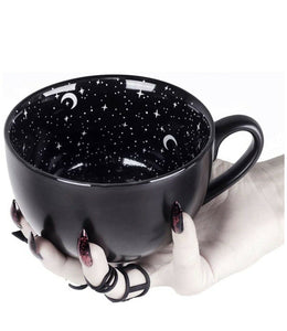 Midnight Coffee Large Mug in Gift Box By Rogue + Wolf Cute Mugs For Women Unique
