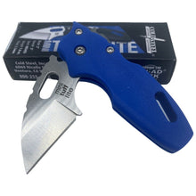 Load image into Gallery viewer, COLD STEEL  MINI TUFF LITE FOLDING KNIFE 2&quot; WHARNCLIFFE BLADE, BLUE GRIV-EX HAND