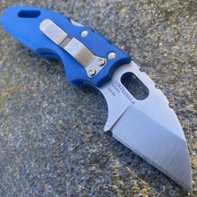 Load image into Gallery viewer, COLD STEEL  MINI TUFF LITE FOLDING KNIFE 2&quot; WHARNCLIFFE BLADE, BLUE GRIV-EX HAND