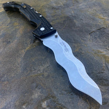 Load image into Gallery viewer, COLD STEEL KRIS VOYAGER FOLDING KNIFE 5.5&quot; JAPANESE AUS-10A STONEWASHED BLADE