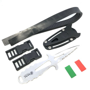 MAC COLTELLERIE FIXED BLADE PROFESSIONAL DIVING & FISHING KNIFE MADE IN ITALY