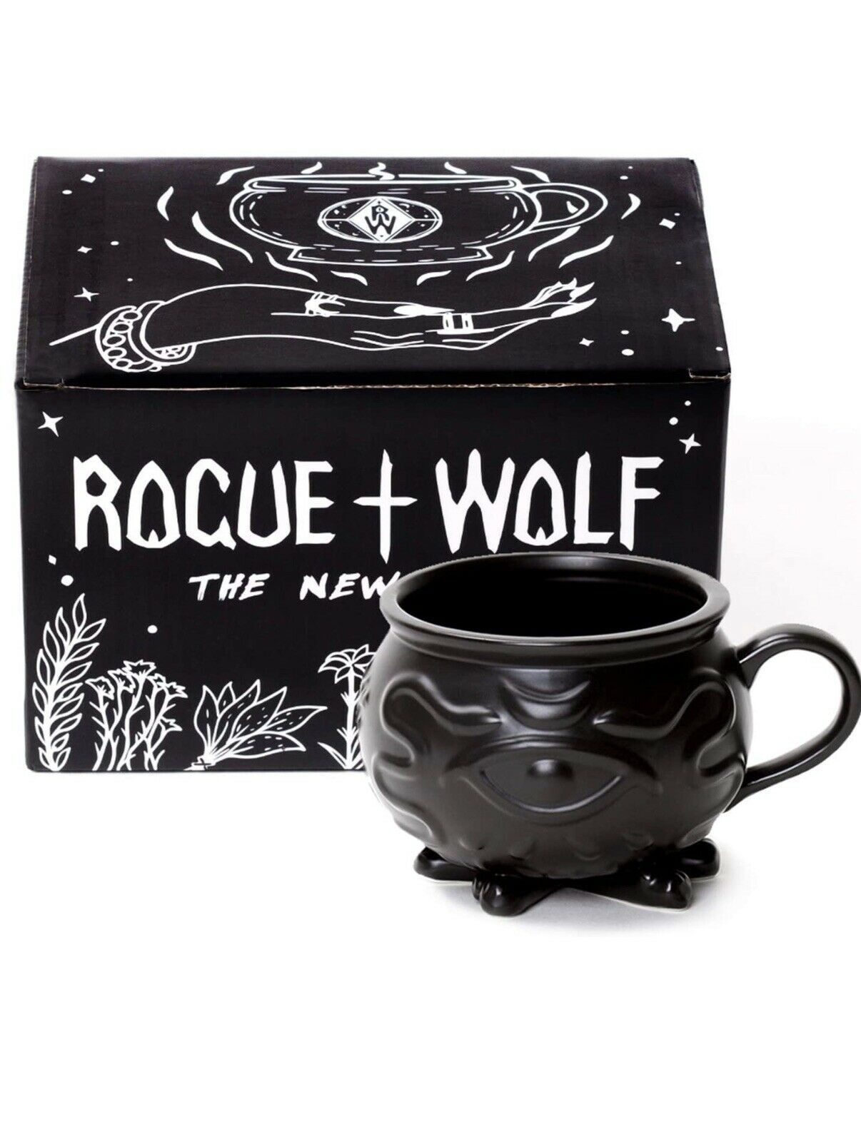  Rogue + Wolf Midnight Coffee Large Witch Mug in Gift