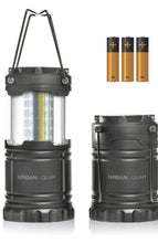 Load image into Gallery viewer, Portable Pop Up Indoor/Outdoor Camping Lantern + Waterproof Emergency Flashlight