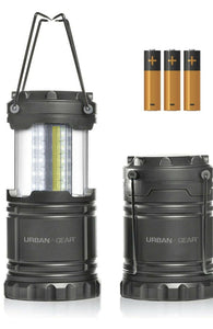 Portable Pop Up Indoor/Outdoor Camping Lantern + Waterproof Emergency Flashlight
