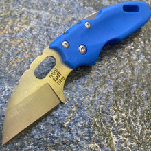 Load image into Gallery viewer, COLD STEEL  MINI TUFF LITE FOLDING KNIFE 2&quot; WHARNCLIFFE BLADE, BLUE GRIV-EX HAND