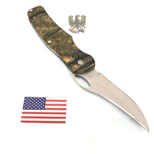 Load image into Gallery viewer, BEAR &amp; SON 9112 CAMOUFLAGE ALUMINUM HANDLES LINERLOCK FOLDING POCKET KNIFE