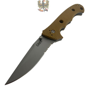 CRKT HAMMOND DESERT CRUISER  LINERLOCK FOLDING EVERY DAY CARRY POCKET KNIFE