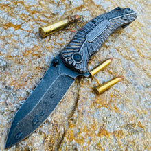 Load image into Gallery viewer, SMITH &amp; WESSON STONEWASH FINISH BLADE LINERLOCK FOLDING EVERY DAY  POCKET KNIFE